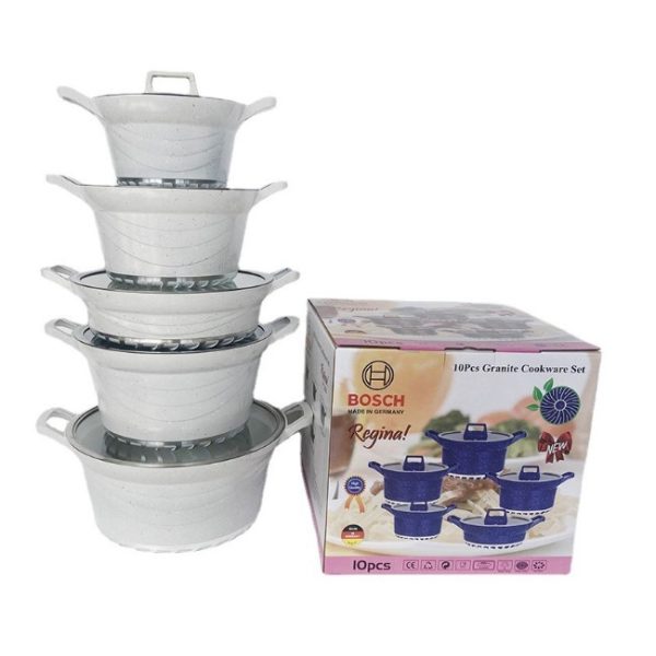 BMN Pot 10 pieces granite coating pot set